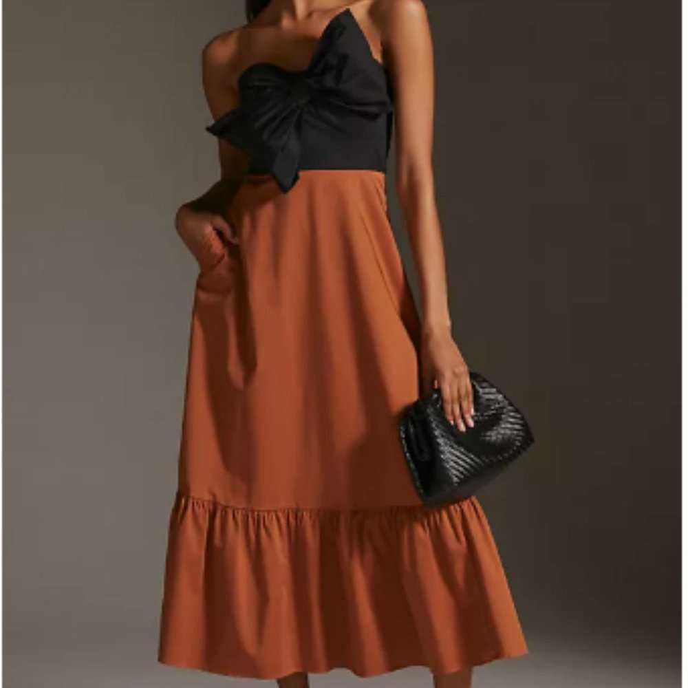 NWT Hutch Bow-Tie Maxi Dress from Anthropologie